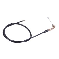 Трос газа L-1020 мм (верх резьба, низ трос) - Дельта YBX