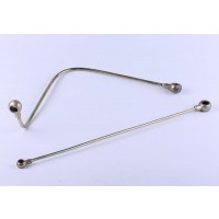 Масляные патрубки металлические, к-т: 2 шт. - 195N