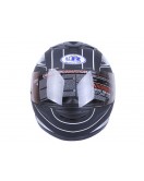 Шлем MD-803 черный с белым матовый size L - VIRTUE