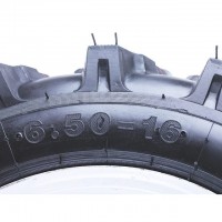Колесо в сборе 6.50*16 (под 5 болтов) 20,35 кг - мототрактор УЦЕНКА