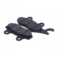 Колодки тормоза передние, дисковые с ушком, к-т 2 шт. - Актив YBX