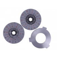 Диски сцепления, к-т 3 шт. YBX