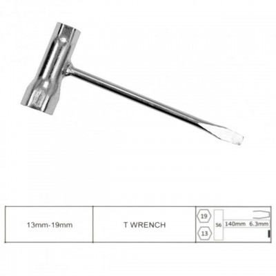 Свечной ключ 13/19 мм тип1