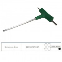 Шестигранный ключ (тройник) 3/4/4 мм