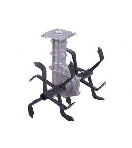 Насадка-культиватор 26*9T (гусиные лапки) для бензокосы