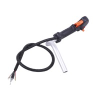 Рукоятка правая в сборе (широкий курок) для бензокосы