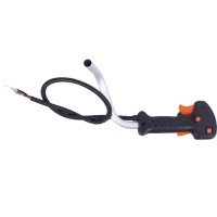 Рукоятка правая в сборе (широкий курок) для бензокосы