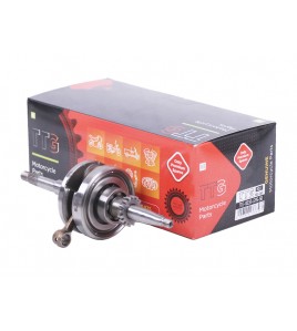 Коленвал + подшипники, к-т 2 шт.: 6204RS + 6004RS - 50CC4T - TTG