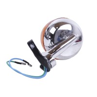 Поворот круглый (пластик хром) (1шт.) - Альфа - TTG