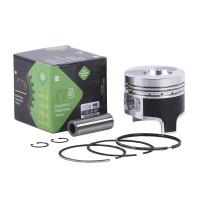 Поршневой комплект 86,00 мм STD (острый конус форкамеры): 8 единиц - 186F - TTG