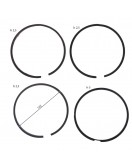Кольца поршневые 122 мм, к-кт на 1 поршень - SF-138-2 Кольца поршневые 122 мм, к-кт на 1 поршень - SF-138-2