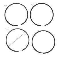 Кольца поршневые 122 мм, к-кт на 1 поршень - SF-138-2