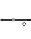 Ось заднего колеса+гайка+втулки (М16*1,50) XY250GY-6B