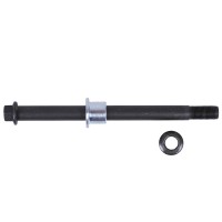 Ось заднего колеса+гайка+втулки (М16*1,50) XY250GY-6B