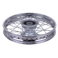 Диск задний R18*2,15J хром (под барабан, 17мм, 6 болт. звезда) XY200GY-6С