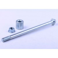 Ось колеса заднего в комплекте - Дельта/Альфа - TTG