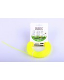 Леска диаметр 2.4 мм квадрат плетенка L-15m (картон)