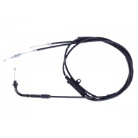 Трос газа 2т (раздвоен.) L-1900 мм (верх резьба, низ: 1-трос, 2-резьба) - TTG