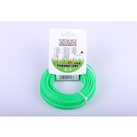 Леска диаметр 2.7 мм квадрат плетенка L-15m (картон)