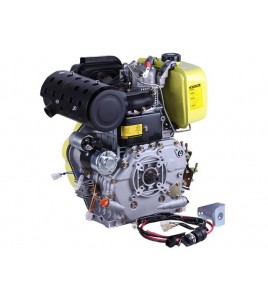 Двигатель 192FE - дизель (под шлицы диаметр 25 мм) (14,8 л.с.) с электростартером YBX