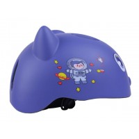 Шлем защитный детский фиолетовый - TTG