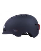 Шлем защитный черный с габаритным фонарем size L - TTG