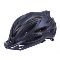 Шлем защитный черный с козырьком и с габаритным фонарем size L - TTG