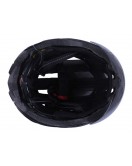 Шлем защитный черный с серым с габаритным фонарем и очками size L - TTG
