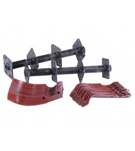 Фреза в сборе с ножами под вал диаметр 23 мм - 168F