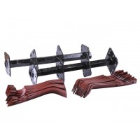 Фреза в сборе с ножами под вал диаметр 23 мм тип 3 - 168F