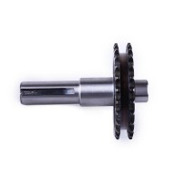 Вал со звездой понижающего редуктора Z-26 - 168F