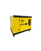 Генератор дизель S11500DS 10KW (однофазный+свеча накала) бесшумный YBX