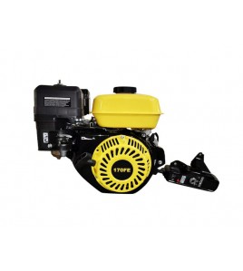 Двигатель 170FE - бензин (под шпонку диаметр 19 мм) (7 л.с.) с электростартером - YBX