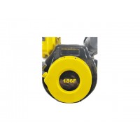 Двигатель 186F - дизель (под шпонку диаметр 25 мм) (9 л.с.) - YBX