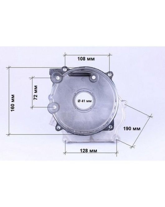 Крышка блока (под генератор) 168F/170F - GN 2-3,5 KW