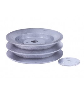 Шкив ремня редуктора ведомый 2 ручья (тип 3) - 168F-170F