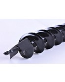 Шнек L-800 мм диаметр 80 мм для мотобура