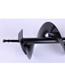 Шнек L-800 мм диаметр 150 мм для мотобура