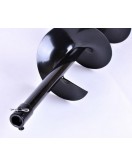 Шнек L-800 мм диаметр 150 мм для мотобура