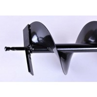 Шнек L-1000 мм диаметр 150 мм для мотобура