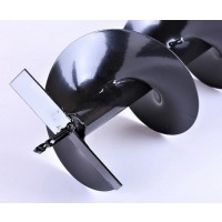 Шнек L-1000 мм диаметр 200 мм для мотобура