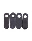 Нож режущий прямоугольный, к-т: 4 шт. - KRO 900