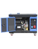 Генератор дизель JM10000TD 6.5/6.8KW (однофазный+свеча накала) бесшумный ТАТА