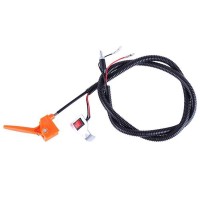 Рычаг газа с кнопкой выключения двигателя для культиватора