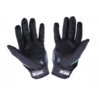 Мотоперчатки черные с зеленым Virtue Мотоперчатки черные с зеленым Virtue