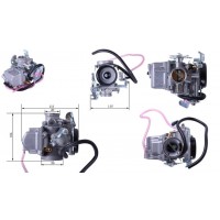 Карбюратор под двойной трос (с ускорительной мембраной) - CG/CB200