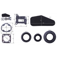 Ремкомплект двигателя - AD50/sepia