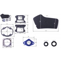 Ремкомплект двигателя (паронит) AF27/28 - DIO