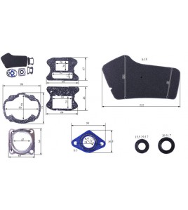 Ремкомплект двигателя (паронит) AF27/28 - DIO