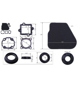 Ремкомплект двигателя - Yamaha JOG 50 - 3KJ